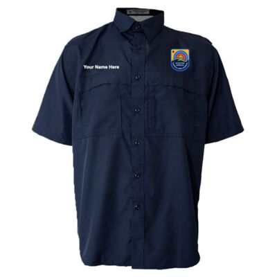 Capitol Base - Men's Polyester Short Sleeve Fishing Shirt Thumbnail