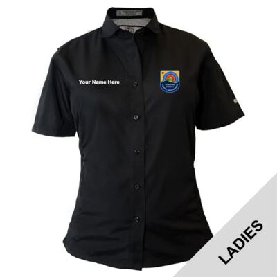 Capitol Base - Ladies Pescador Polyester Short Sleeve Fishing Shirt Thumbnail