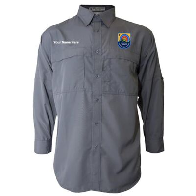 Capitol Base - Men's Polyester Long Sleeve Fishing Shirt Thumbnail