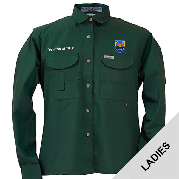 FSLLS - EMB - C156E003 - Ladies Long Sleeve Field Shirt Thumbnail